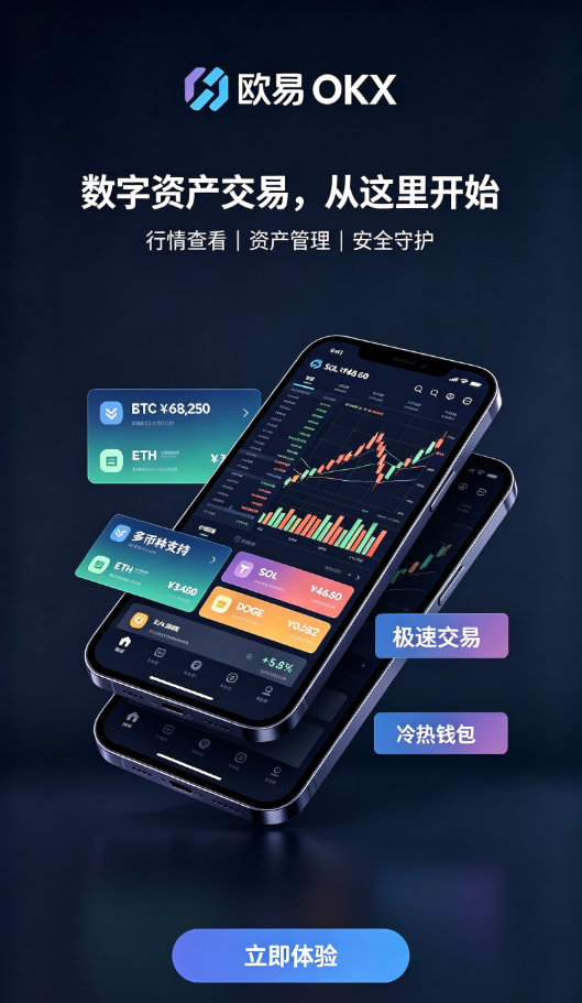 数字资产充值与交易界面配图